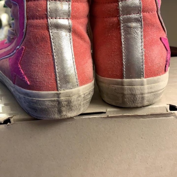 ✨SOLD✨NIB GOLDEN GOOSE HIGHLIGHTER PINK SLIDE 38/8 - Picture 6 of 8